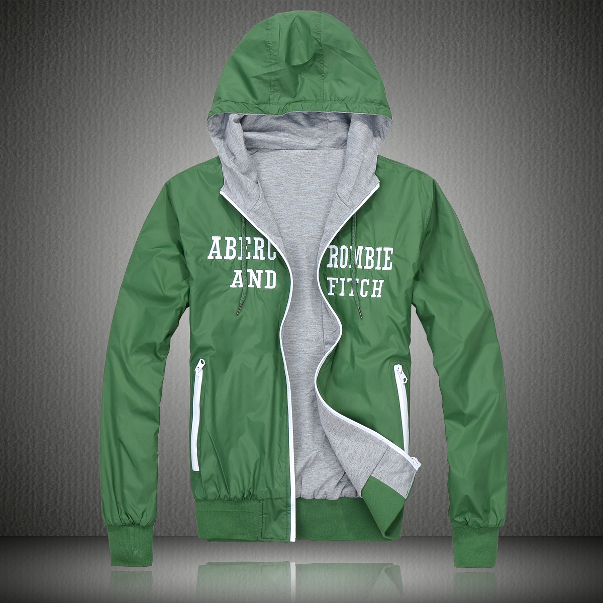 Abercrombie Fitch Hombres Capucha Chaquetas AF7918